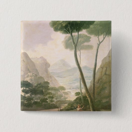 フランシスコホセde Goya y Lucientes |秋かT 缶バッジ (正面)