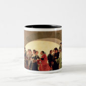 フランシスコホセde Goya y Lucientes |結婚式、 ツートーンマグカップ (中央)