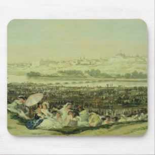 フランシスコホセde Goya y Lucientes 草原の マウスパッド