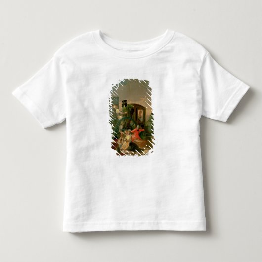 フランシスコホセde Goya y Lucientes |陶器V トドラーTシャツ (正面)