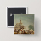 フランシスコホセde Goya y Lucientes |隠者の住処 缶バッジ (正面&裏面)