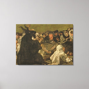 フランシスコホセde Goya y Lucientes 魔法使い キャンバスプリント