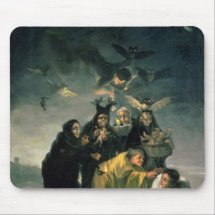 フランシスコホセde Goya y Lucientes 魔法使い マウスパッド