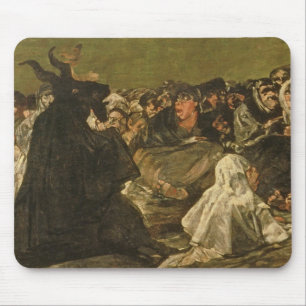 フランシスコホセde Goya y Lucientes 魔法使い マウスパッド