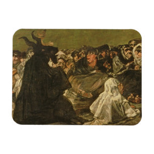 フランシスコホセde Goya y Lucientes 魔法使い マグネット