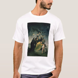 フランシスコホセde Goya y Lucientes  魔法使い Tシャツ