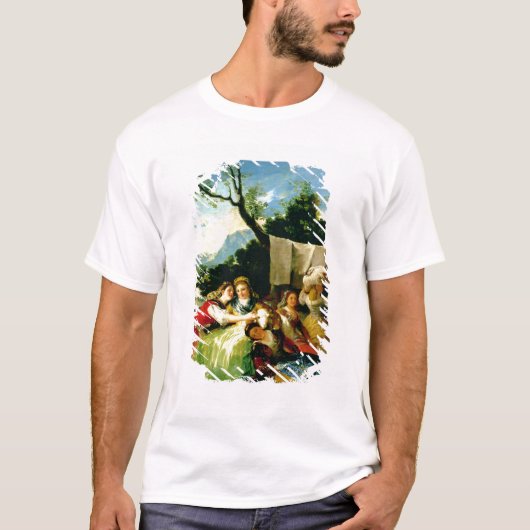 フランシスコホセde Goya y Lucientes | Washerwom Tシャツ (正面)