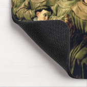 フランシスコ会へのSt Bonaventureの歓迎 マウスパッド (コーナー)