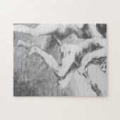 フランシスコ・ゴヤによるブロムスティックの魔女 ジグソーパズル (横)