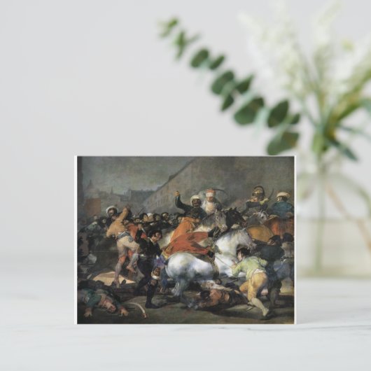フランシスコ・ゴヤによるマムルーク事件 ポストカード (スタンド正面)