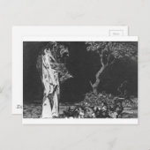 フランシスコ・ゴヤによる恐怖の狂気 ポストカード (正面/裏面)