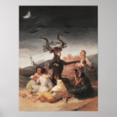 フランシスコ・ゴヤの謎の魔女たちの安息日 ポスター (正面)