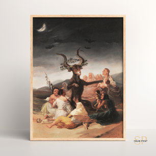 フランシスコ・ゴヤの謎の魔女たちの安息日 ポスター