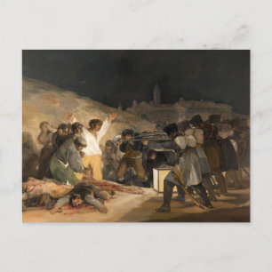 フランシスコ・ゴヤ1808年5月3日 ポストカード