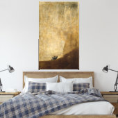 フランシスコ・ゴヤ1820年の黒塗り キャンバスプリント (インサイチュ (寝室))