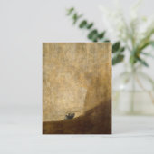 フランシスコ・ゴヤ1820年の黒塗り ポストカード (スタンド正面)