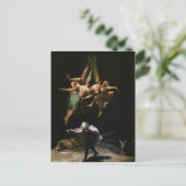 フランシスコ・ゴヤ – ウィッチズ・イン・ザ・エア ポストカード (スタンド正面)