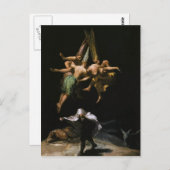 フランシスコ・ゴヤ – ウィッチズ・イン・ザ・エア ポストカード (正面/裏面)