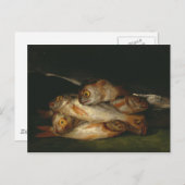 フランシスコ・ゴヤ – ゴールデン・ブレムの静物詩 ポストカード (正面/裏面)