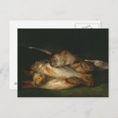 フランシスコ・ゴヤ – ゴールデン・ブレムの静物詩 ポストカード (正面/裏面)