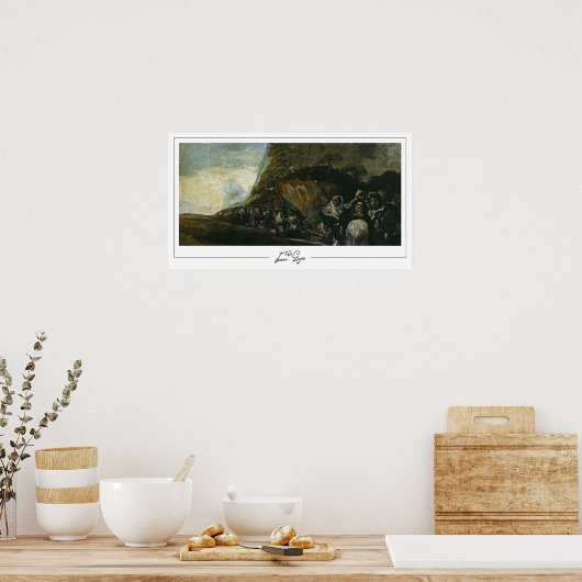 フランシスコ・ゴヤ・ゼディング・アート・ポスター#105 ポスター (キッチン)