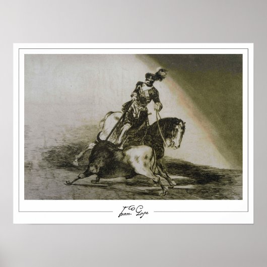 フランシスコ・ゴヤ・ゼディング・アート・ポスター#499 ポスター (正面)