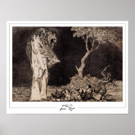 フランシスコ・ゴヤ・ゼディング・アート・ポスター#507 ポスター