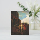 フランシスコ・ゴヤ – マドリードでのフェア ポストカード (スタンド正面)