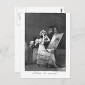 フランシスコ・ゴヤ – 死ぬまで ポストカード (正面/裏面)