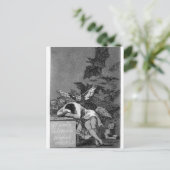 フランシスコ・ゴヤ – 理性の睡眠はモンスターを生成 ポストカード (スタンド正面)