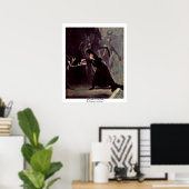 フランシスコ・デ・ゴヤの悪魔のランプ ポスター (ホームオフィス)