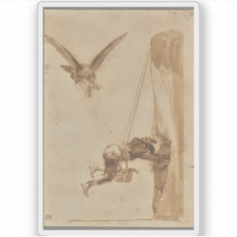 フランシスコ・デ・ゴヤ – イーグル・ハンター シール