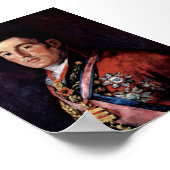 フランシスコ・デ・ゴヤ – ウェリントン公 ポスター (角)