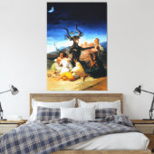 フランシスコ・デ・ゴヤ - 1819-1823年の『魔女の礼拝』(原題: "The Great He キャンバスプリント (インサイチュ (寝室))