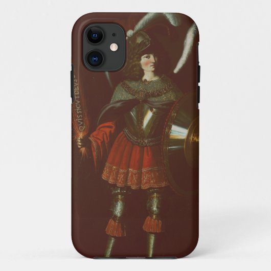 フランシスコ・デ・スルバランによる「大天使ミカエル」アート Case-Mate iPhoneケース (裏面)