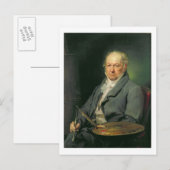 フランシスコ・ホセ・デ・ゴヤ1826年(油・オン・キャンバス) ポストカード (正面/裏面)