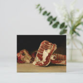 フランシスコ・ホセ・デ・ゴヤ・イ・ルシエンテス |の静物生活 ポストカード (スタンド正面)