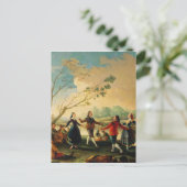 フランシスコ・ホセ・デ・ゴヤ・イ・ルシエンテス |ダンス ポストカード (スタンド正面)