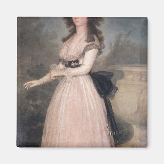 フランシスコ・ホセ・デ・ゴヤ・イ・ルシエンテス |ドナ・タデア・アル マグネット (正面)