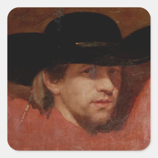 フランシスコ・ホセ・デ・ゴヤ・イ・ルシエンテス |ポートレート、前 スクエアシール (正面)