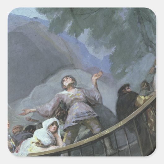 フランシスコ・ホセ・デ・ゴヤ・イ・ルシエンテス |恍惚W スクエアシール (正面)