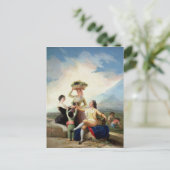 フランシスコ・ホセ・デ・ゴヤ・イ・ルシエンテス |秋または日 ポストカード (スタンド正面)