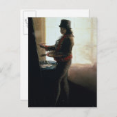 フランシスコ・ホセ・デ・ゴヤ・イ・ルシエンテス | 自画像 ポストカード (正面/裏面)