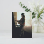 フランシスコ・ホセ・デ・ゴヤ・イ・ルシエンテス | 自画像 ポストカード (スタンド正面)