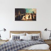 フランシスコ・ホセ・デ・ゴヤ・イ・ルシエンテス |行列 キャンバスプリント (インサイチュ (寝室))