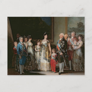 フランシスコ・ホセ・デ・ゴヤ・イ・ルシエンテス Charles IV a ポストカード