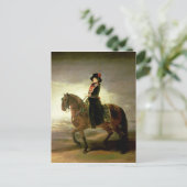 フランシスコ・ホセ・デ・ゴヤ・イ・ルシエンテス | Equestrian po ポストカード (スタンド正面)