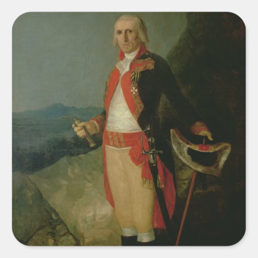 フランシスコ・ホセ・デ・ゴヤ・イ・ルシエンテス | General Jose スクエアシール (正面)