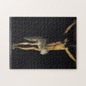 フランシスコDe Zurbaran -十字のパズルのキリスト ジグソーパズル (横)