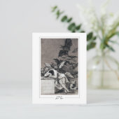 フランシスコGoya #102 -ファインアートはがき ポストカード (スタンド正面)